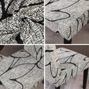 Forro Protector Individual para Silla de Comedor en Tela Elástica y Ajustable