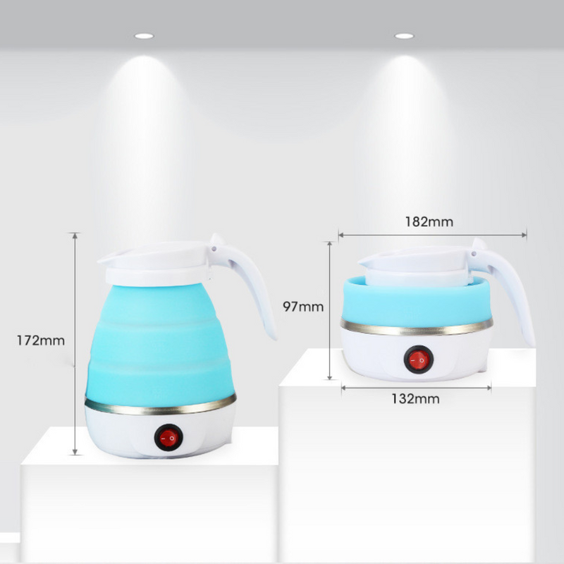 Hervidor Eléctrico Plegable - Portátil con Doble Voltaje 600ml