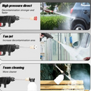 Hidrolavadora Inalámbrica 400W 48V - 2 Baterías Recargable: Poder de Limpieza en tus Manos