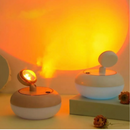 Humidificador con Lámpara de Proyección Efecto Atardecer: Tu Oasis Personal de Relajación**