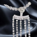 Aretes Lujo Nocturno: Elegancia y Brillo para Toda Ocasión