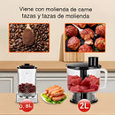 Licuadora Procesador Molino 3 en 1 Sokany 1800W 2.5L Multifuncional