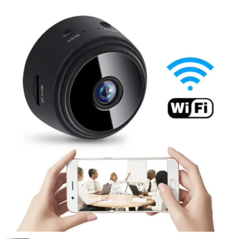 Mini Cámara de Seguridad Espía Oculta HD 1080p: Vigilancia Discreta y Conectada