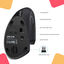 Mouse Vertical Ergonómico Inalámbrico Profesional: Productividad sin Dolor