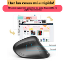 Mouse Vertical Ergonómico Inalámbrico Profesional: Productividad sin Dolor