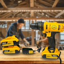 NUEVO Taladro Percutor 48V con 2 Baterías de Alto Rendimiento y Maletín + Kit Completo