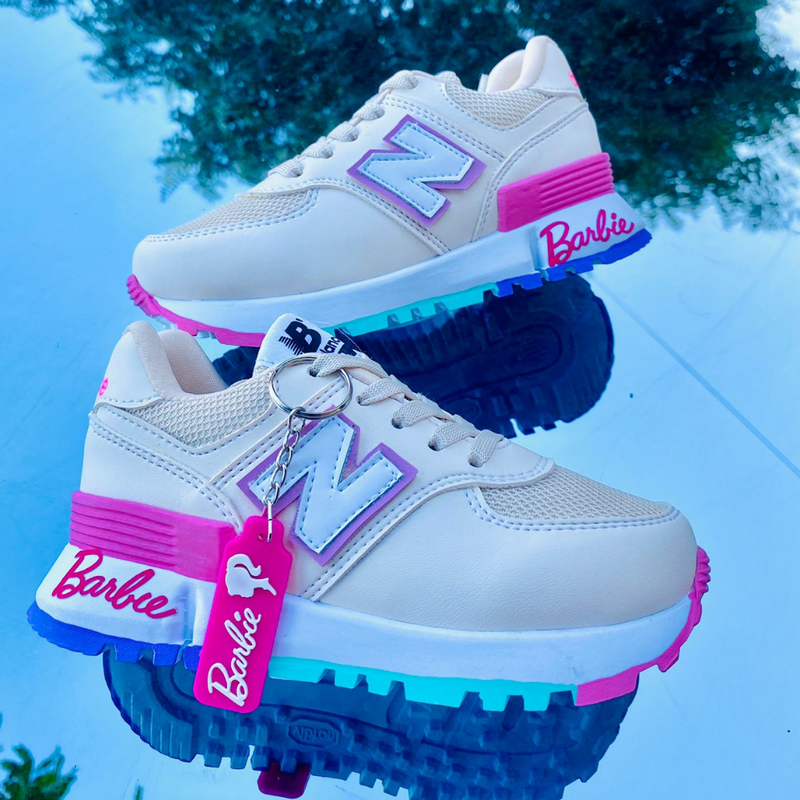 Tenis Deportivos New Balance Barbie: Comodidad con Glamour