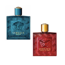 Combo Perfumes de Lujo para Hombre - Eros Clásico y Eros Flame: Eros y su Contraparte Ardiente