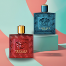 Combo Perfumes de Lujo para Hombre - Eros Clásico y Eros Flame: Eros y su Contraparte Ardiente