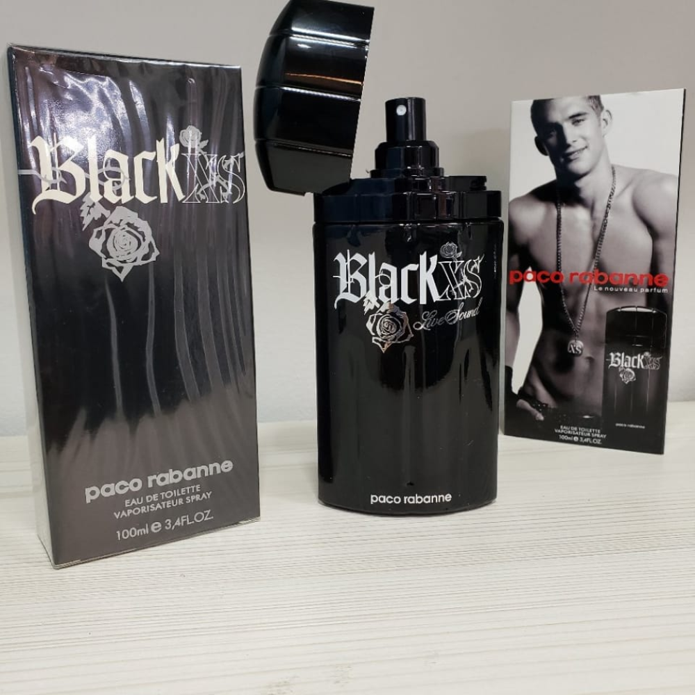 Perfume Paco Rabanne Black XS para Hombre 100ML Aroma Masculino Inte