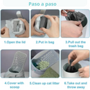 Pala Higiénica para Mascotas Todo en Uno: Higiene sin Complicaciones