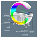 Parlante Multifuncional tipo G: Lámpara Inteligente, Sonido y Carga Inalámbrica