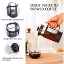 Prensa Francesa Para Café 350ml de Vidrio borosilicato: Elegancia y Sabor en Cada Taza