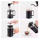 Prensa Francesa Para Café 350ml de Vidrio borosilicato: Elegancia y Sabor en Cada Taza