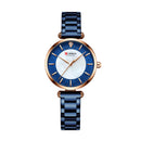 Reloj Curren 9072 Elegante de Acero Inoxidable para Mujer