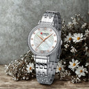 Reloj Curren 9087 de Acero para Mujer - Elegancia Casual Diaria