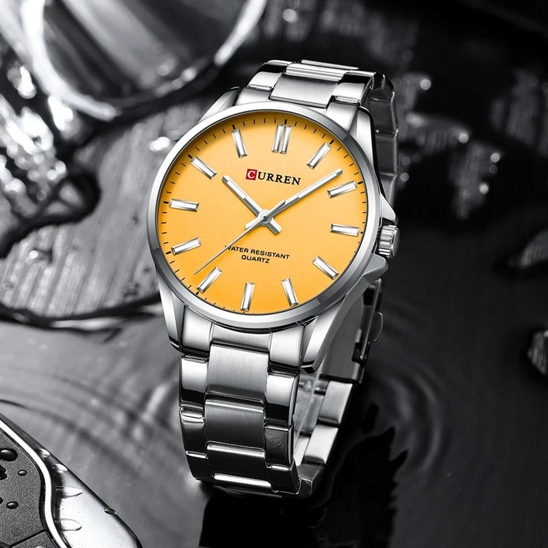 Reloj Curren 9090G Elegante y Clásico para Hombre