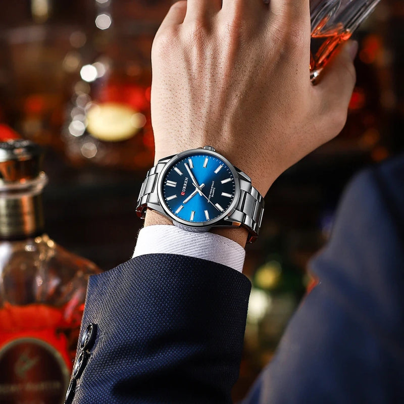 Reloj Curren 9090G Elegante y Clásico para Hombre