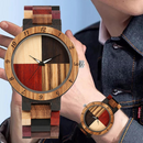 Reloj Joefox Bambú con Estuche de Madera Unisex: Elegancia Natural y Diseño Eco-chic