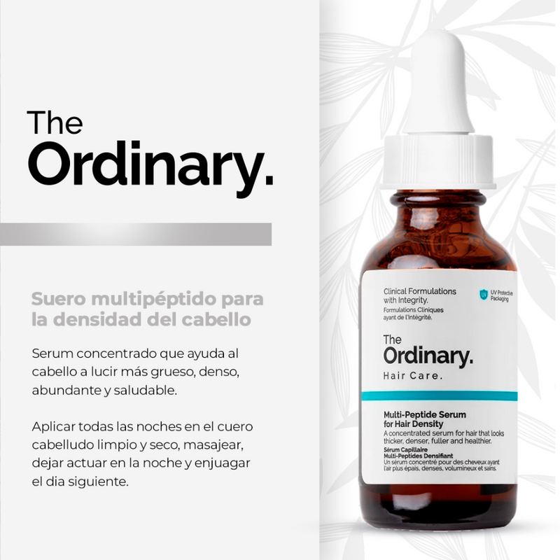 Suero Densificante Multipéptido ORD - Densificador Capilar Profesional