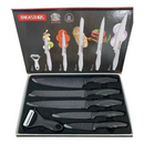 Set de 6 Cuchillos Antiadherentes: Eficiencia Culinaria