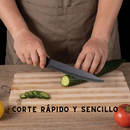 Set de 6 Cuchillos Antiadherentes: Eficiencia Culinaria