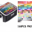 Set de Marcadores Doble Punta a Base de Alcohol