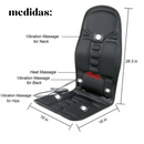 Asiento Masajeador Terapéutico Portátil para Silla, Carro y Oficina - Alivio de Tensión y Relax