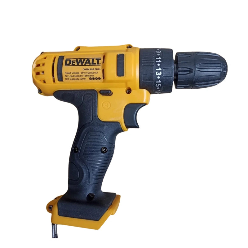 Taladro DeWALT 36 Voltios: Potencia y Precisión en Tus Manos