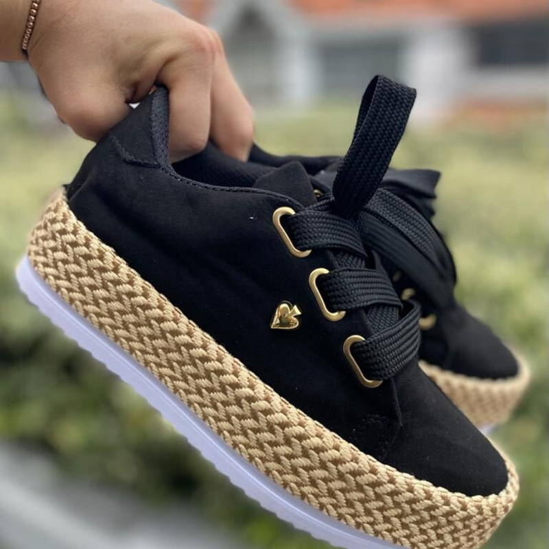 Tenis casual Zapatillas Plataforma lujo para Mujer - Estilo Elevado y Confort Duradero