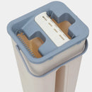 Trapero Mopa Plano con Cubo Escurridor y Microfibra Lavable