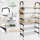 Zapatero Metálico 6 Niveles: Organizador para 18 Pares: Zapatero Modular y Resistente