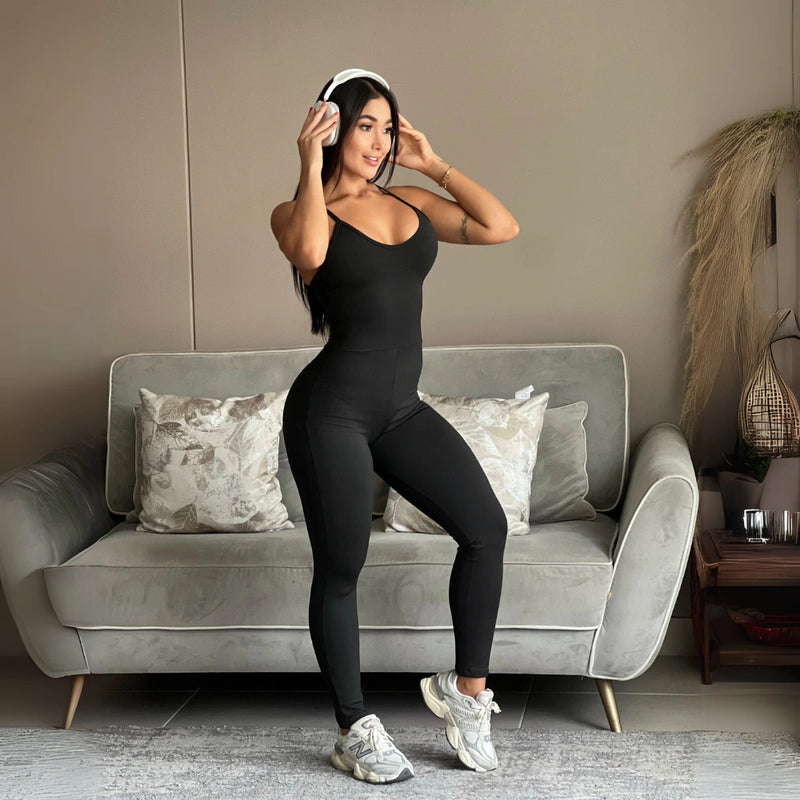 Enterizo Largo Moldeador en Suplex para Mujer