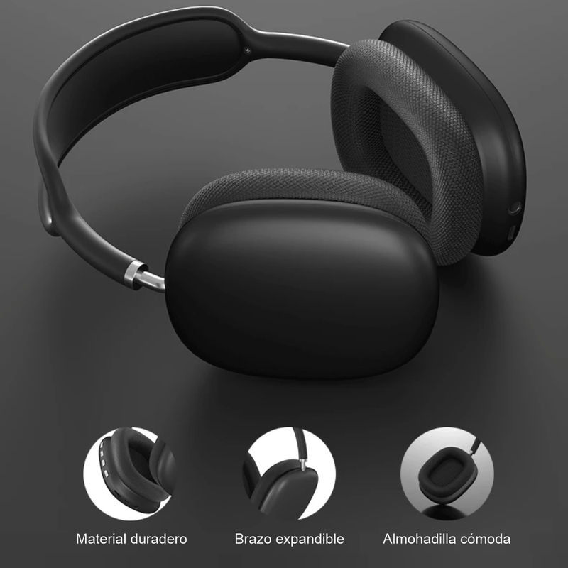 Audífonos Inalámbricos Bluetooth Over Ear Diadema Estéreo P9: Inmersión Acústica Perfecta