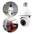 Cámara de Seguridad 1080p Tipo Bombilla IP Wifi 360° con Luz Led : Vigilancia Inteligente