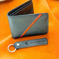 Billetera Casual en Cuero 100% - Varios Colores Disponibles