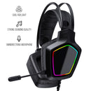 Diadema Auriculares Gaming USB - Sonido Inmersivo y Micrófono con Cancelación de Ruido