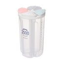 Contenedor Dispensador Multiusos de Alimentos 4 en 1 - Conservación Óptima y Fácil Acceso