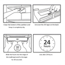 Práctico Organizador de Especias: 6 Frascos para Tus Sabores