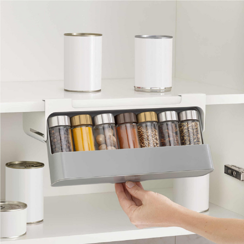 Práctico Organizador de Especias: 6 Frascos para Tus Sabores