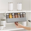 Práctico Organizador de Especias: 6 Frascos para Tus Sabores