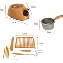 Fundidora de Chocolate Compacta con Moldes Creativos