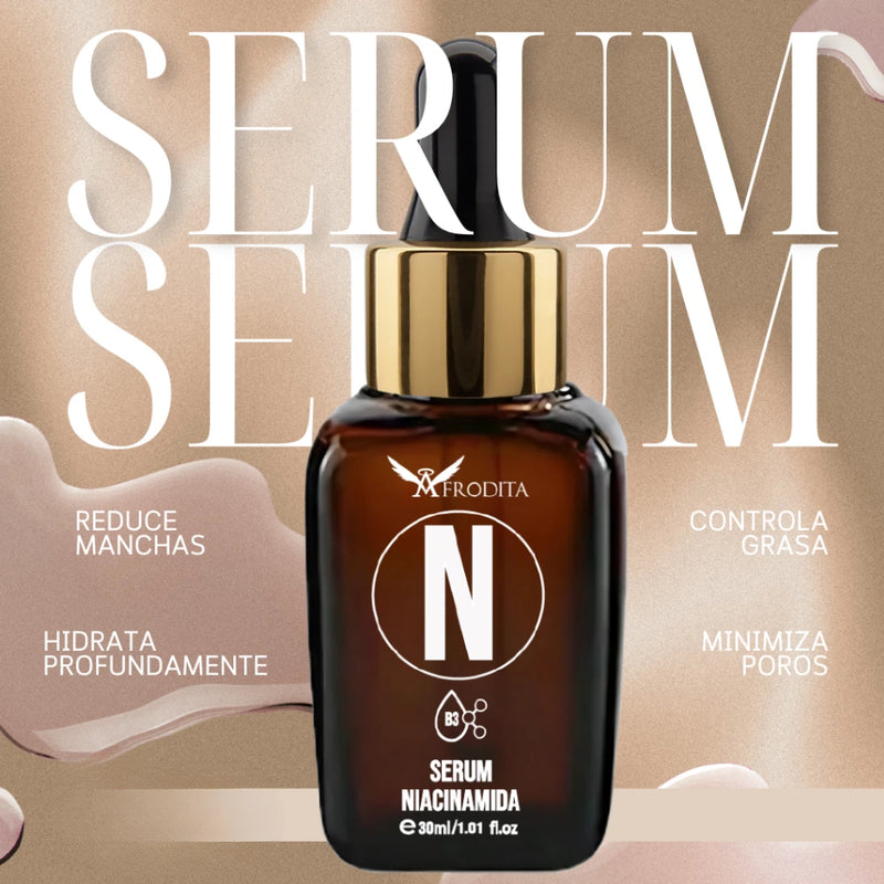 Suero Niacinamida 10% Afrodita - Piel Radiante y Sin Acné
