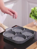 Multifuncional Sartén Antiadherente: 4 Platos en Un Solo Paso