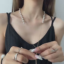 Collar de Perlas Ajustable y Elegante para Mujer