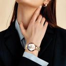 Reloj de Lujo Elegante para Dama con Correa de Brazalete