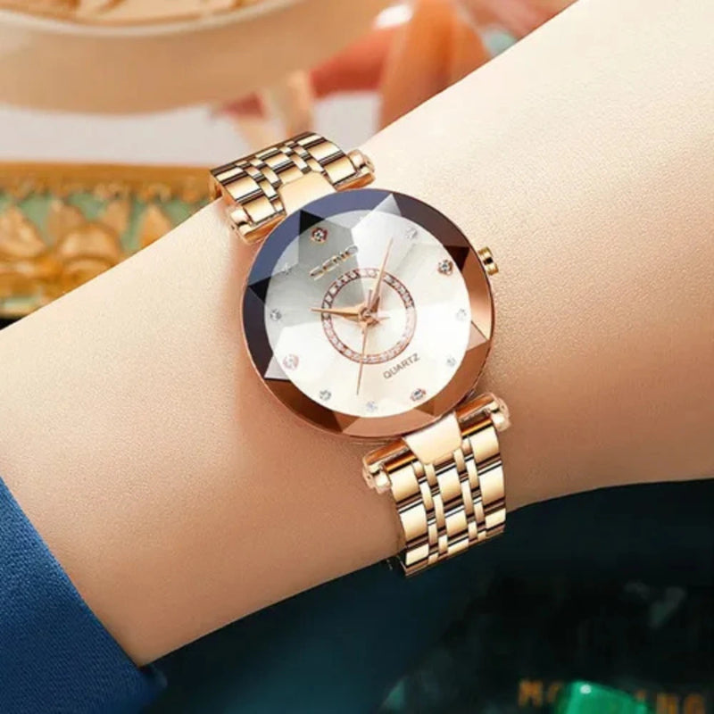 Reloj de Lujo Elegante para Dama con Correa de Brazalete