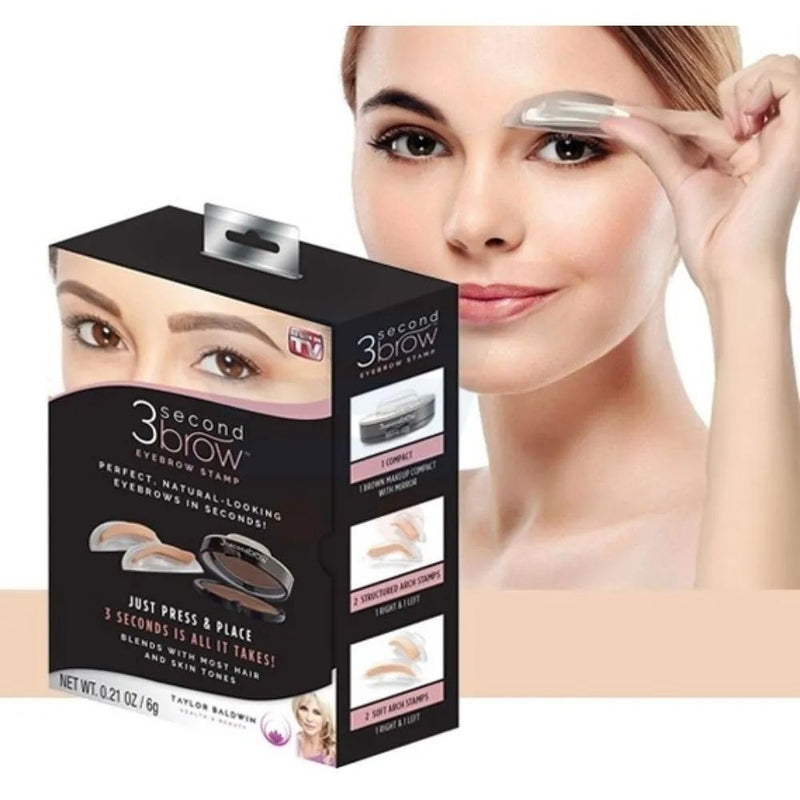 Kit Sello de Cejas Bellas Y Perfectas en 3 Segundos - Perfección Instantánea y Duradera