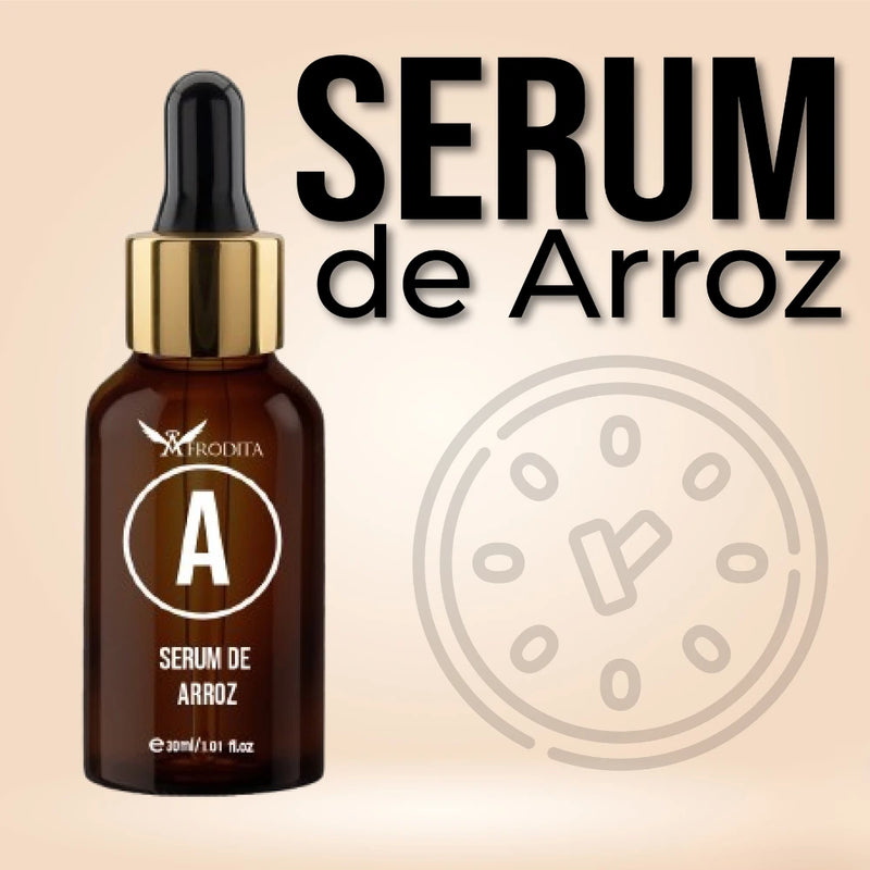Sérum de Arroz Antioxidante y Antimanchas para Todo Tipo de Piel
