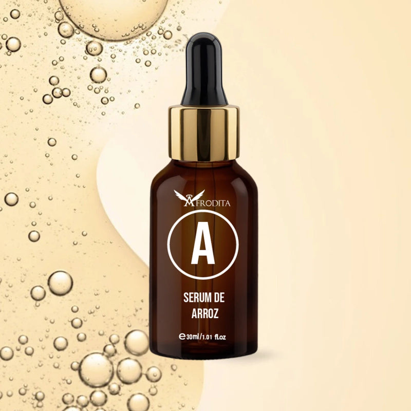 Sérum de Arroz Antioxidante y Antimanchas para Todo Tipo de Piel